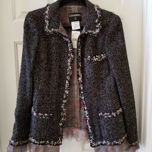 CHANEL Jacket Womens Size 42 Limited Edition